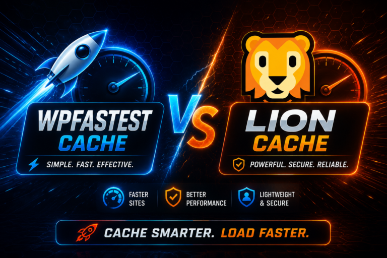WPfastest cache vs Lion Cache